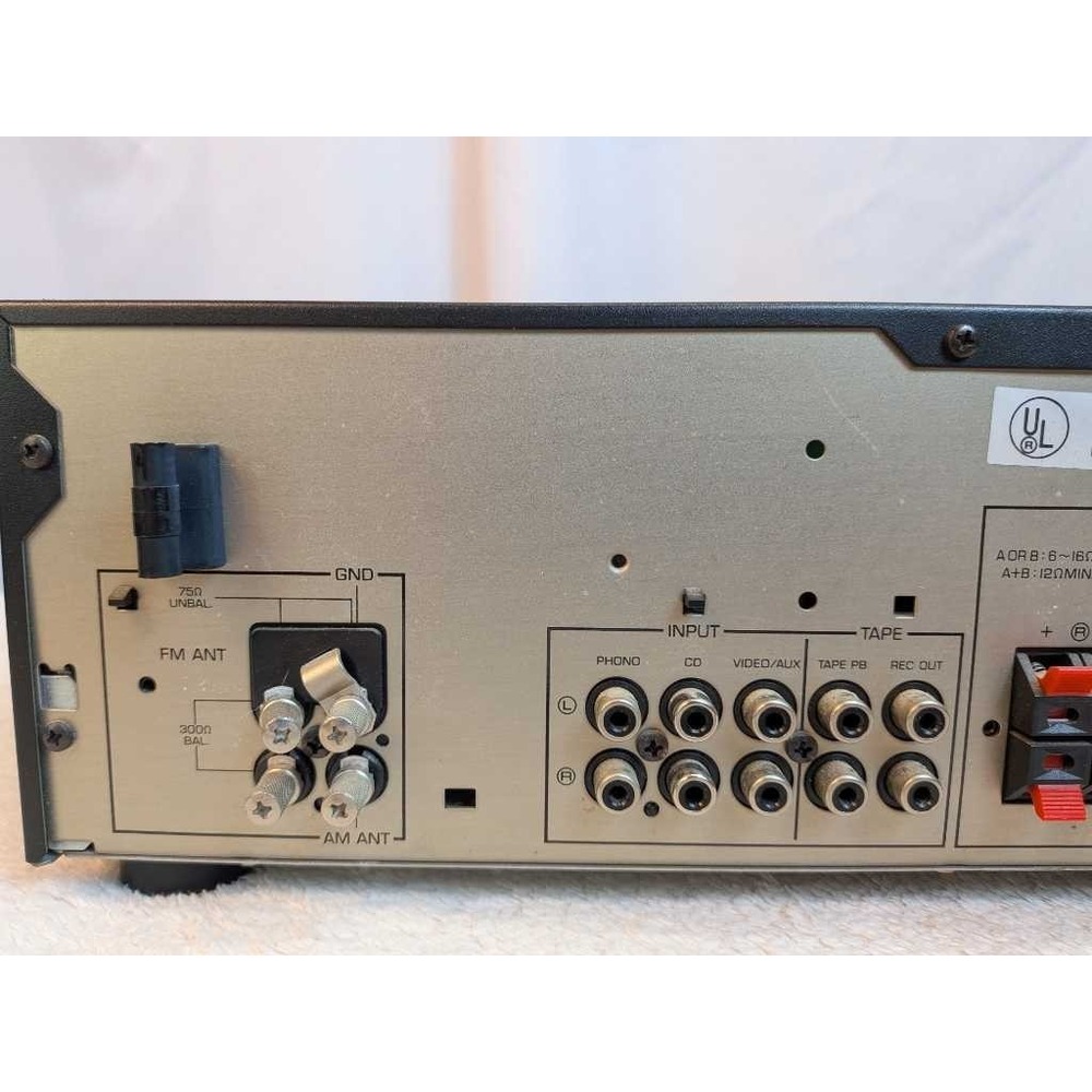 Yamaha Natural Sound Stereo Receiver R-5 Black Computer Servo Lock Tuning System - Picture 8 of 16